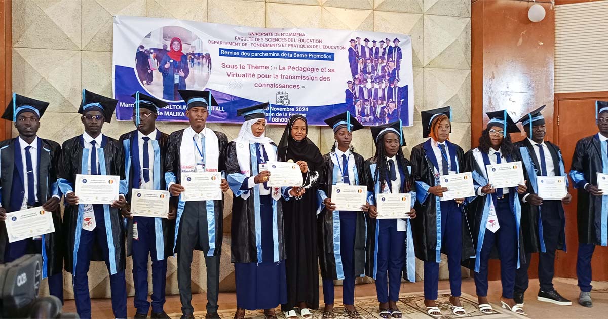 Remise de Parchemins à la 8e Promotion de la Faculté d’Éducation