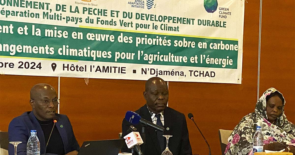 Présentation du rapport multi-pays pour le climat au Tchad