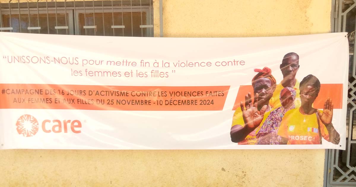 Sensibilisation contre les violences faites aux femmes