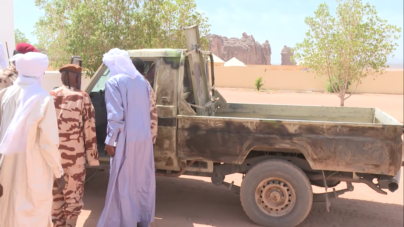 Tchad : Un véhicule militaire volé retrouvé grâce à la mobilisation citoyenne à Modra