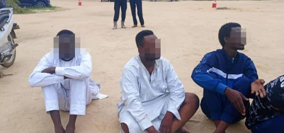 Tchad : Huit malfaiteurs interpellés et un arsenal démantelé par la police