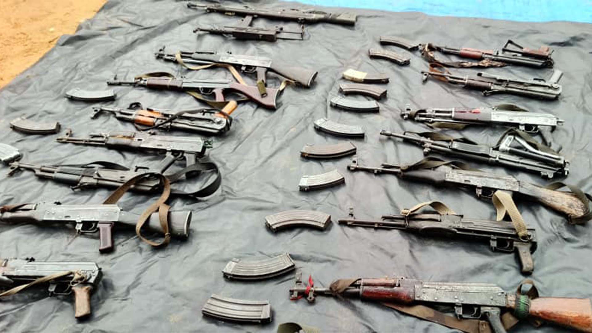 140 armes illégales retirées des mains de civils par les forces de défense et de sécurité