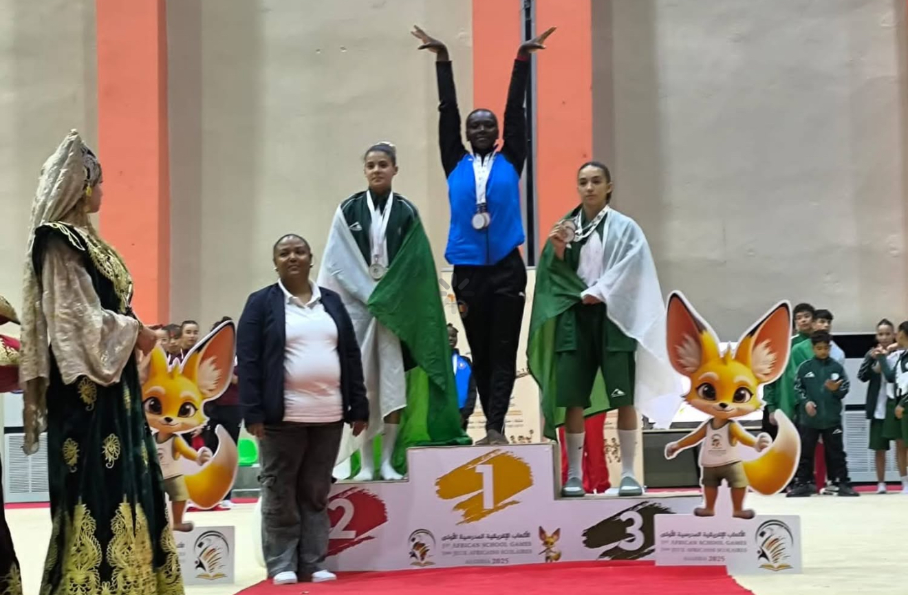 Les gymnastes tchadiennes triomphent aux Jeux Africains des Sports Scolaires