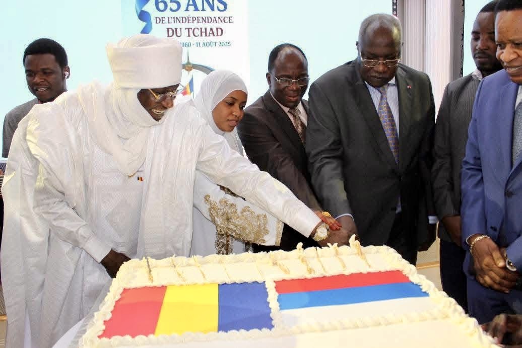 Moscou : le Tchad célèbre ses 65 ans d’indépendance