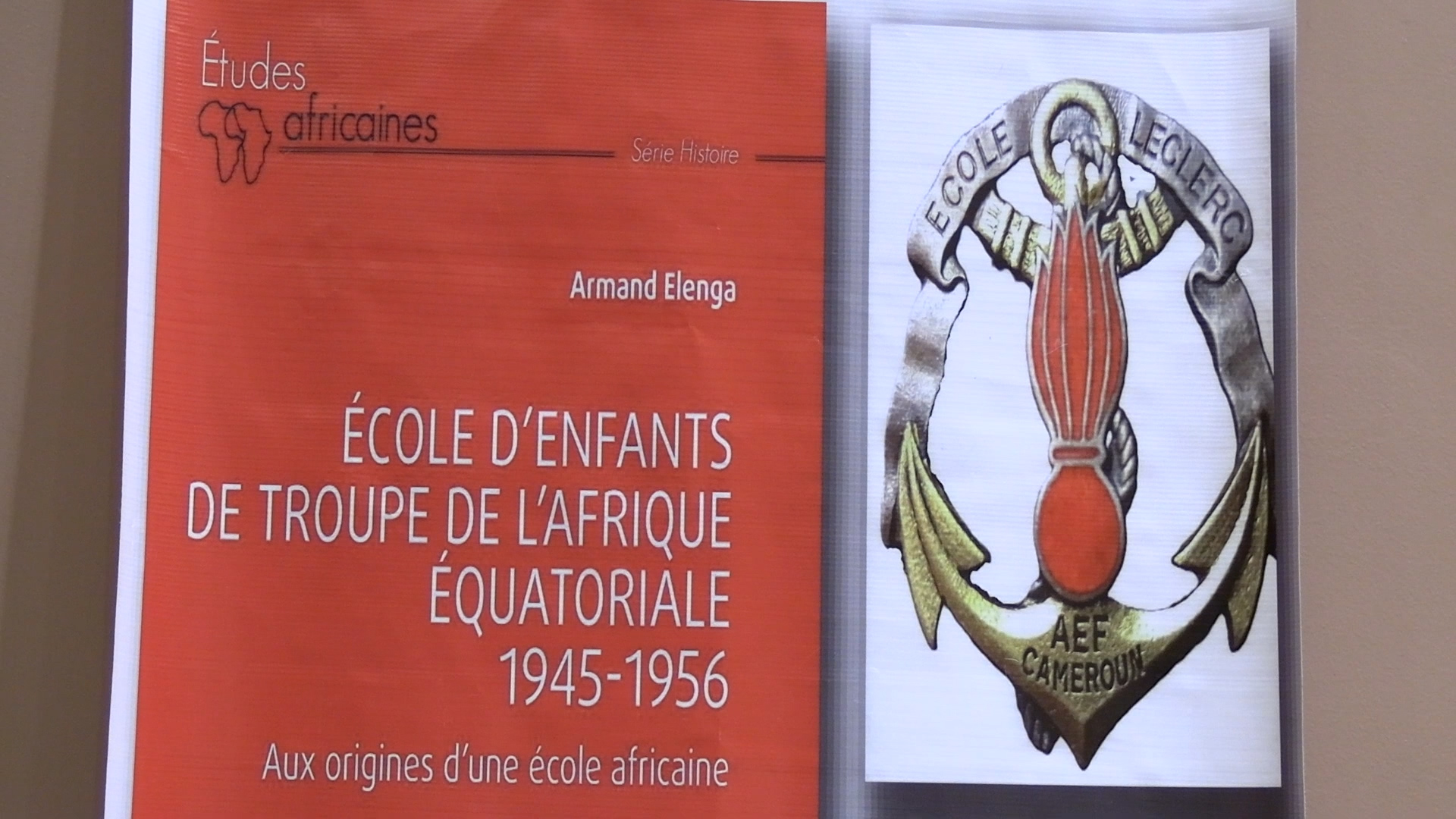 Mémoire militaire : Armand Elenga retrace l’histoire des enfants de troupe en Afrique équatoriale