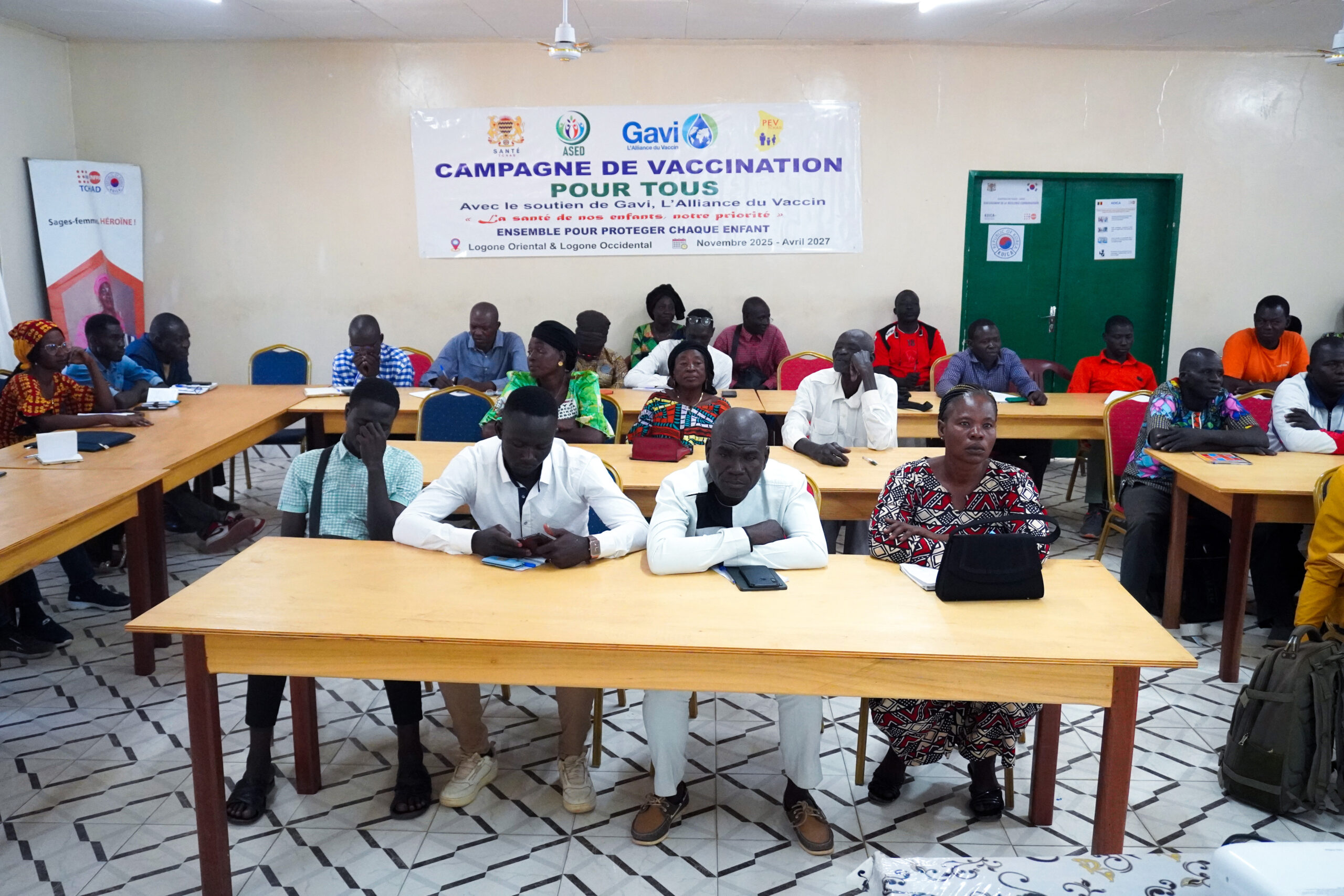 Santé : 70 acteurs formés à Moundou pour renforcer la couverture vaccinale