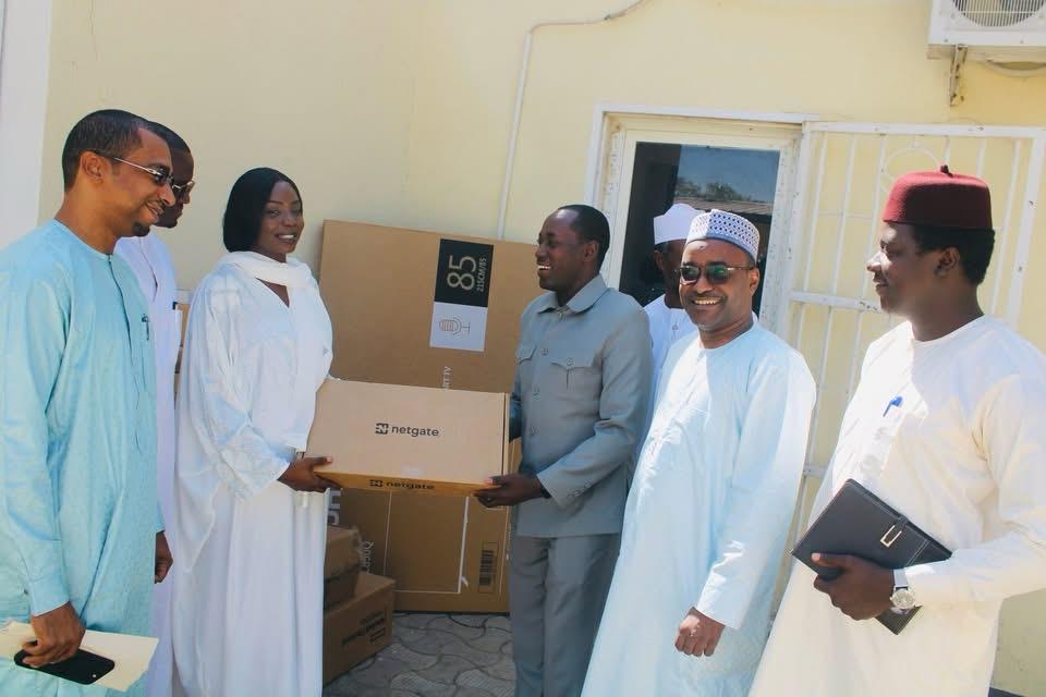 Tchad : l’ANSICE renforce ses capacités avec un important don de matériels informatiques de la Banque mondiale