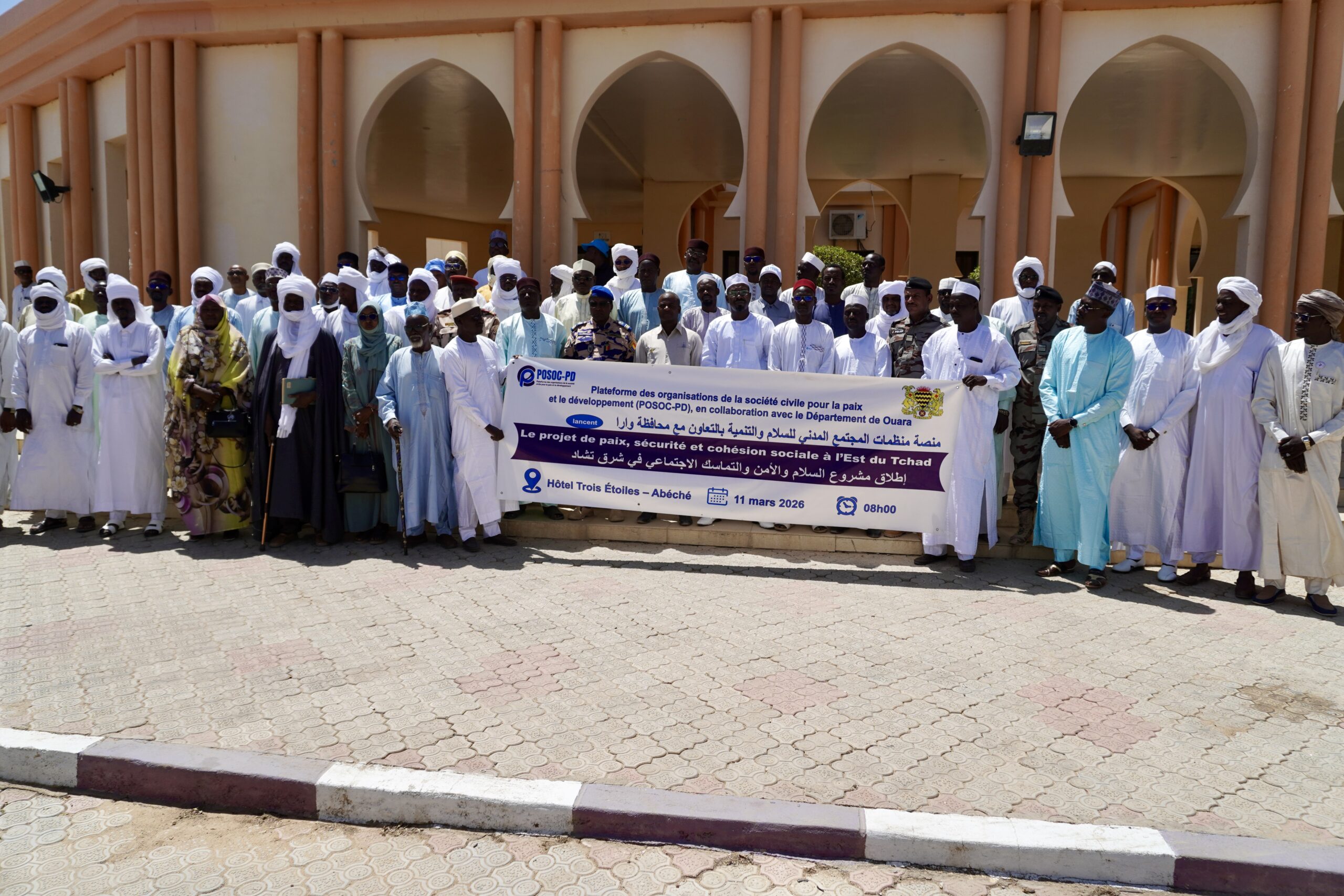 Ouaddaï : la POSOC lance un projet pour promouvoir la paix et renforcer la cohésion sociale