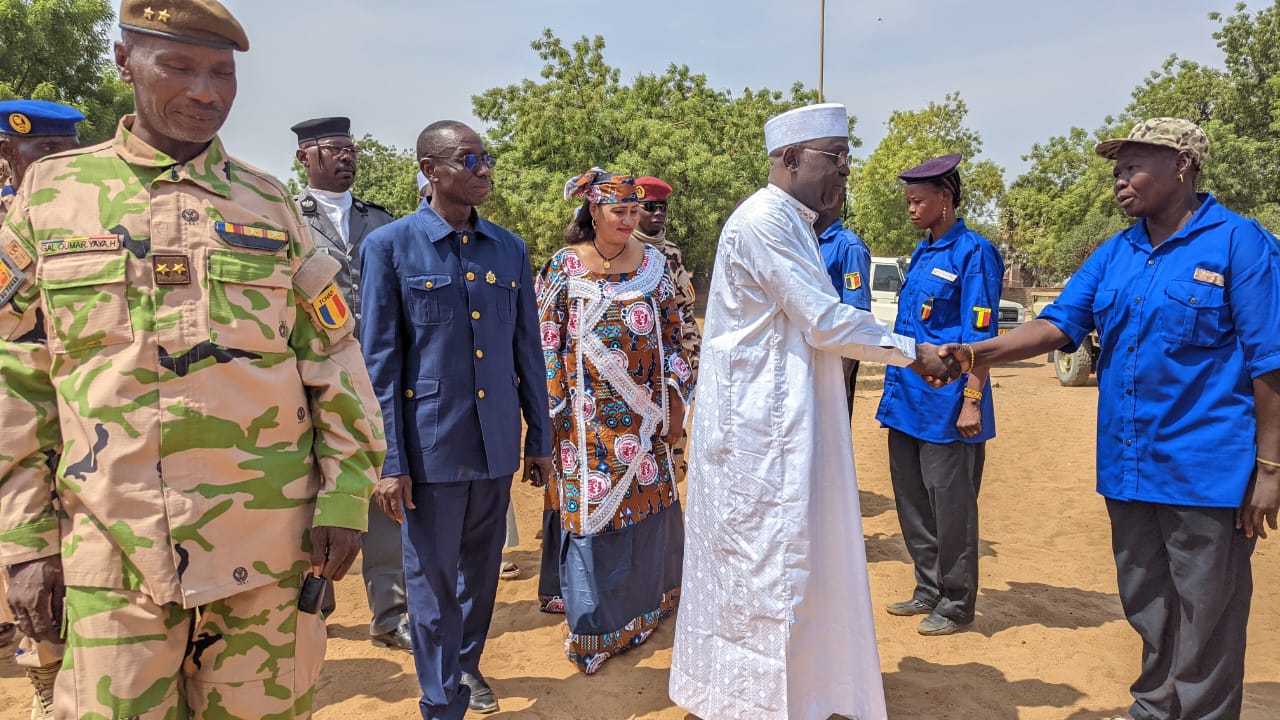 Tandjilé : le Délégué général du Gouvernement en mission de prise de contact dans les services publics