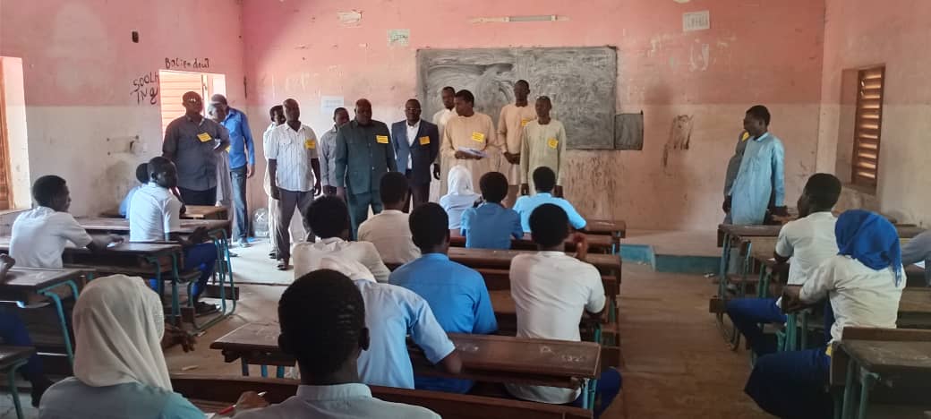 Ati : 519 candidats du lycée Acyl Ahmat Akabach participent aux examens blancs du BEF et du baccalauréat