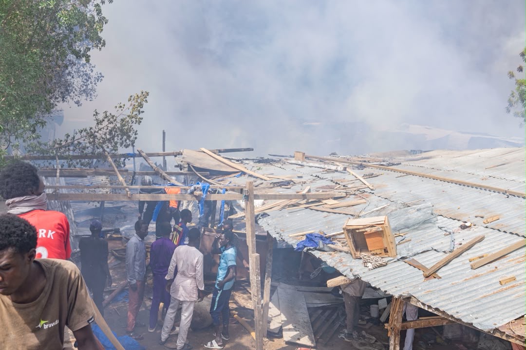N’Djamena : Le CNPT appelle à la solidarité après l’incendie du marché à mil de N’Djamena
