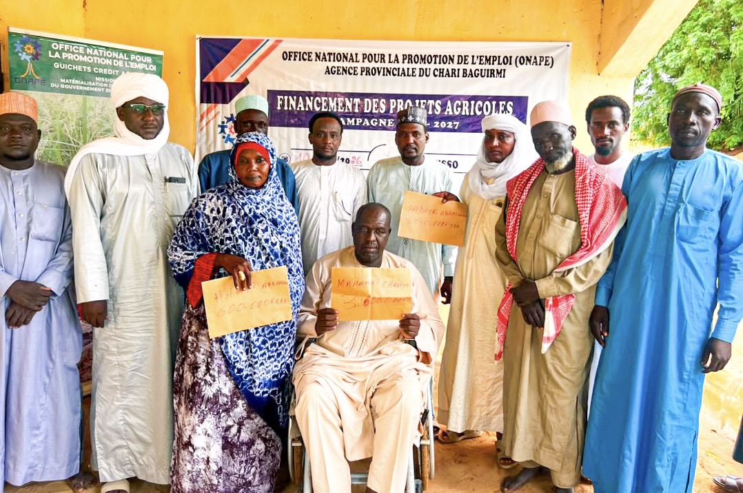 Chari-Baguirmi : l’ONAPE mobilise près de 68 millions de FCFA pour financer la campagne agricole 2026-2027