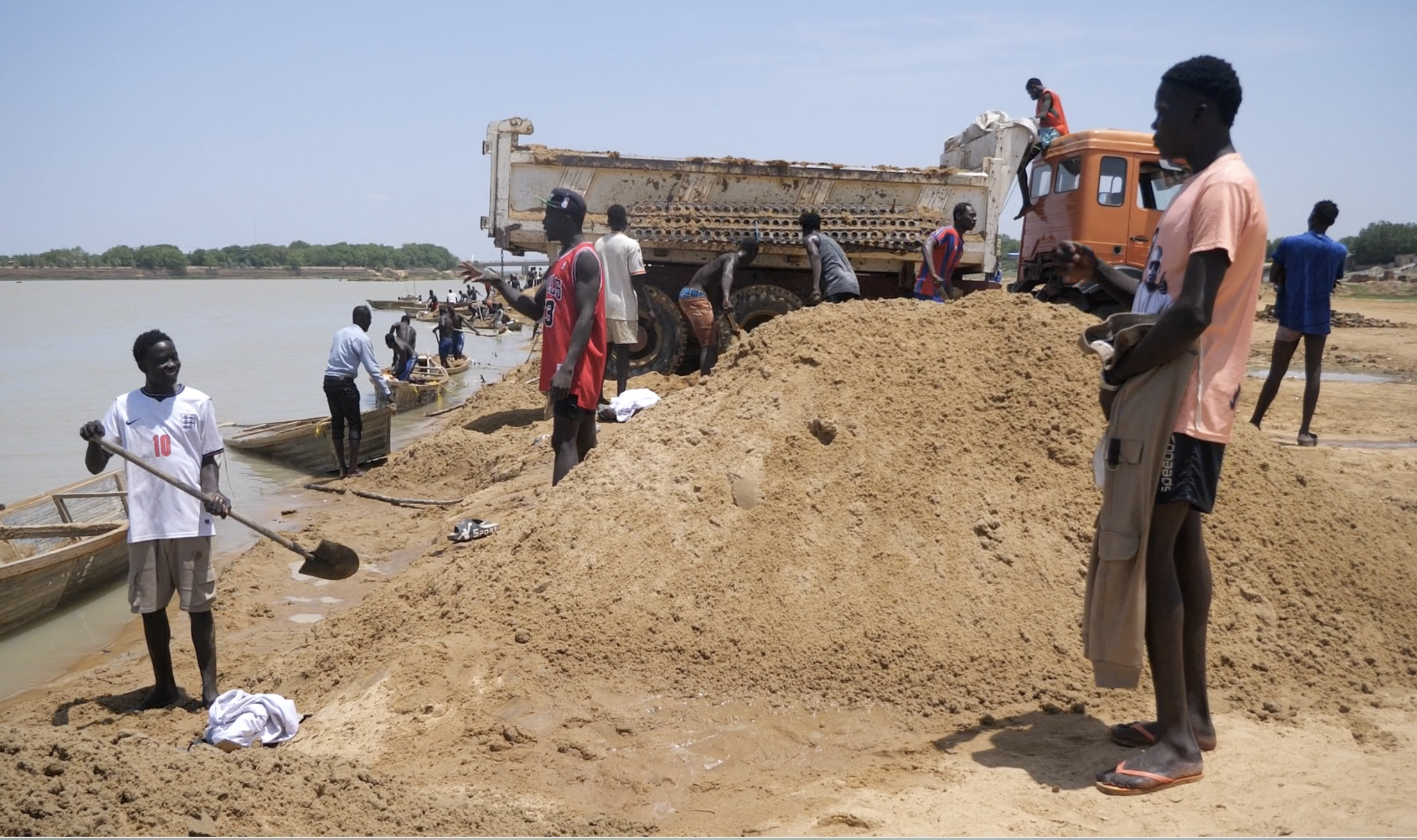 N’Djamena : le prix du sable et du remblai augmente avec l’arrivée de la saison des pluies