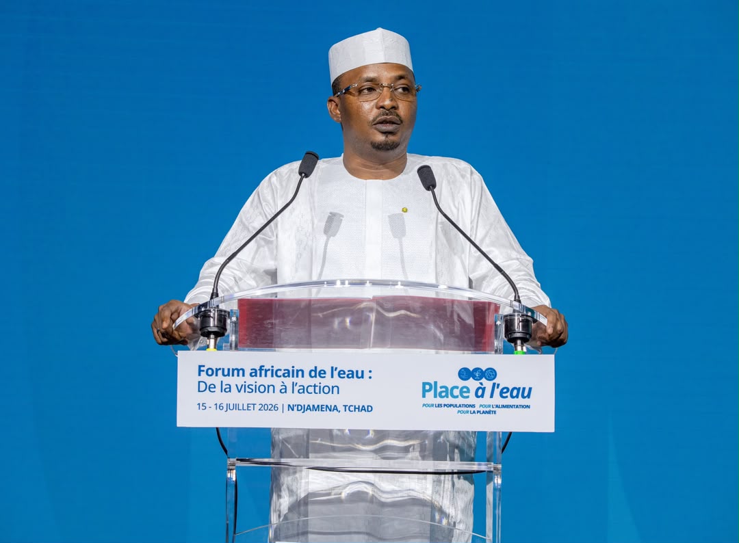 Forum africain de l’eau : Mahamat Idriss Déby Itno appelle l’Afrique à passer de la vision à l’action