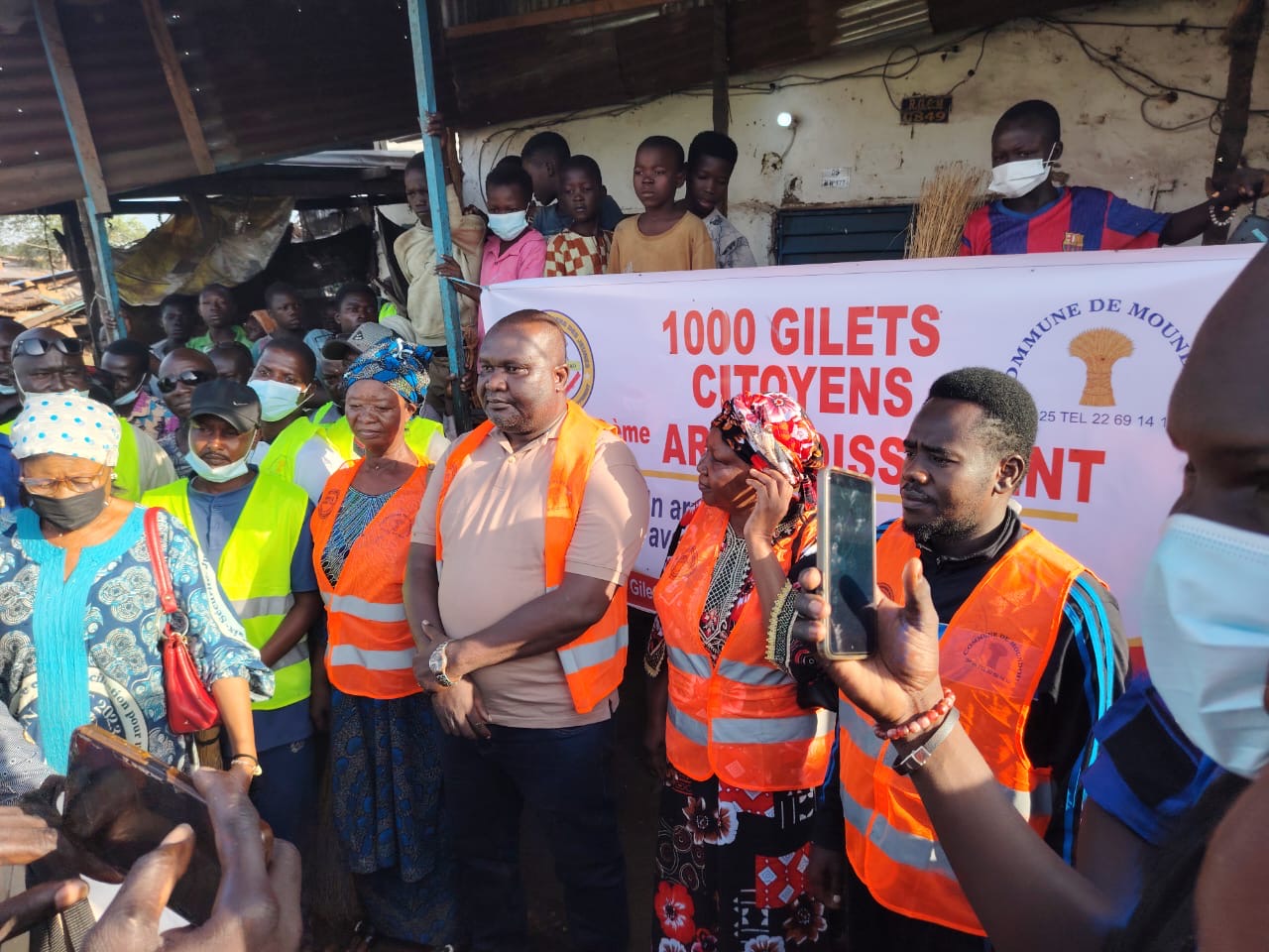 Moundou : lancement du projet « 1000 Gilets Citoyens » pour la salubrité urbaine