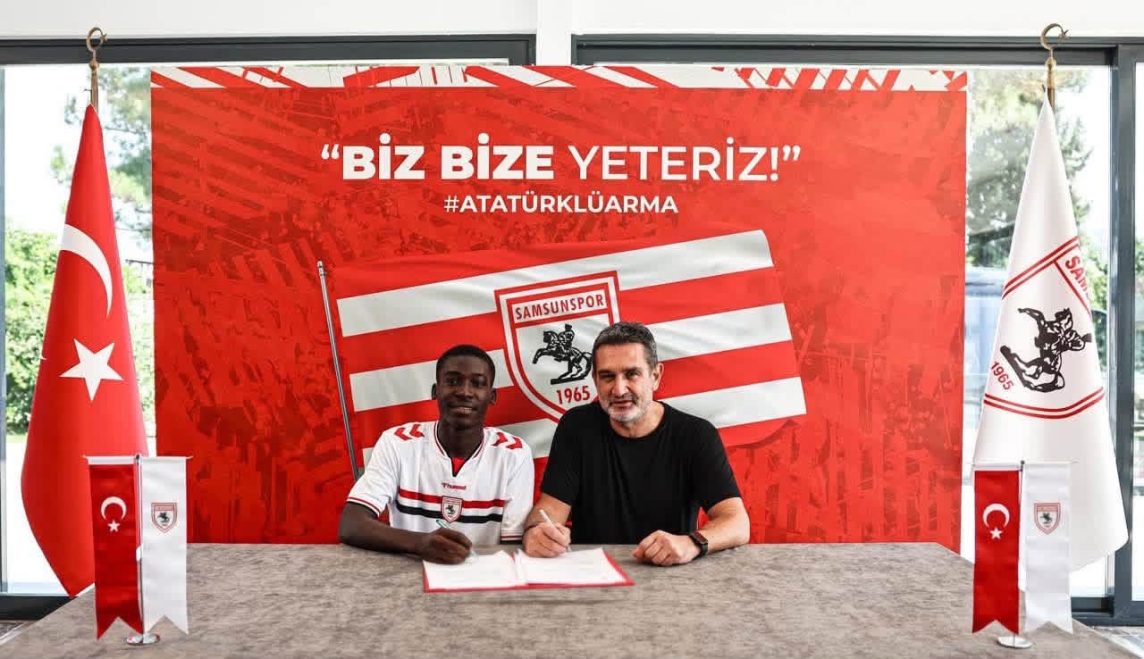 Football : l’international Tchadien Daniel Mbaitoloum rejoint Samsunspor en Turquie