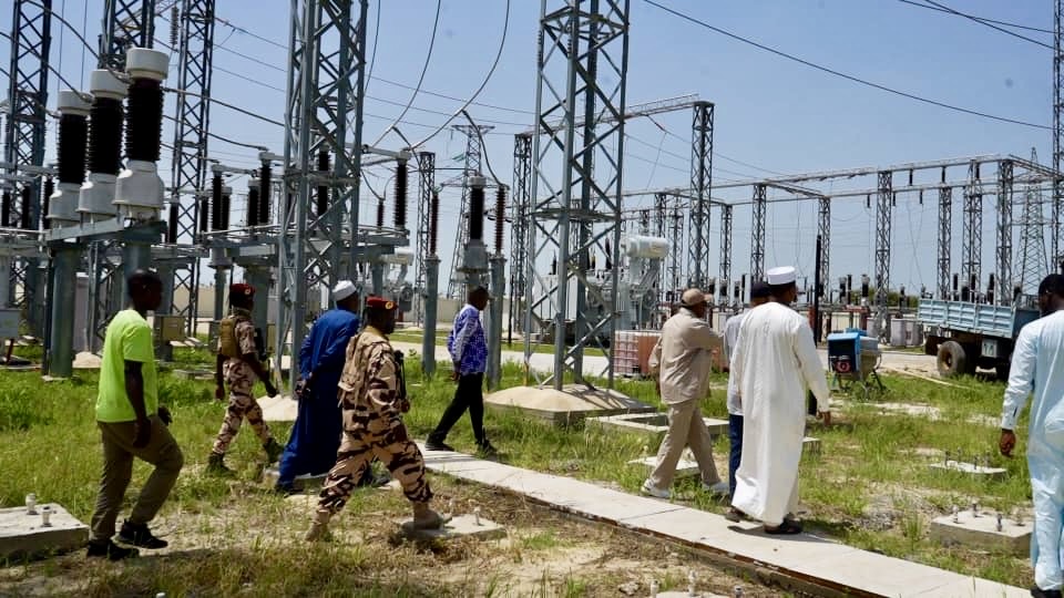 TchadÉlec poursuit sa visite d’inspection sur plusieurs sites énergétiques à Djarmaya et Lamadji