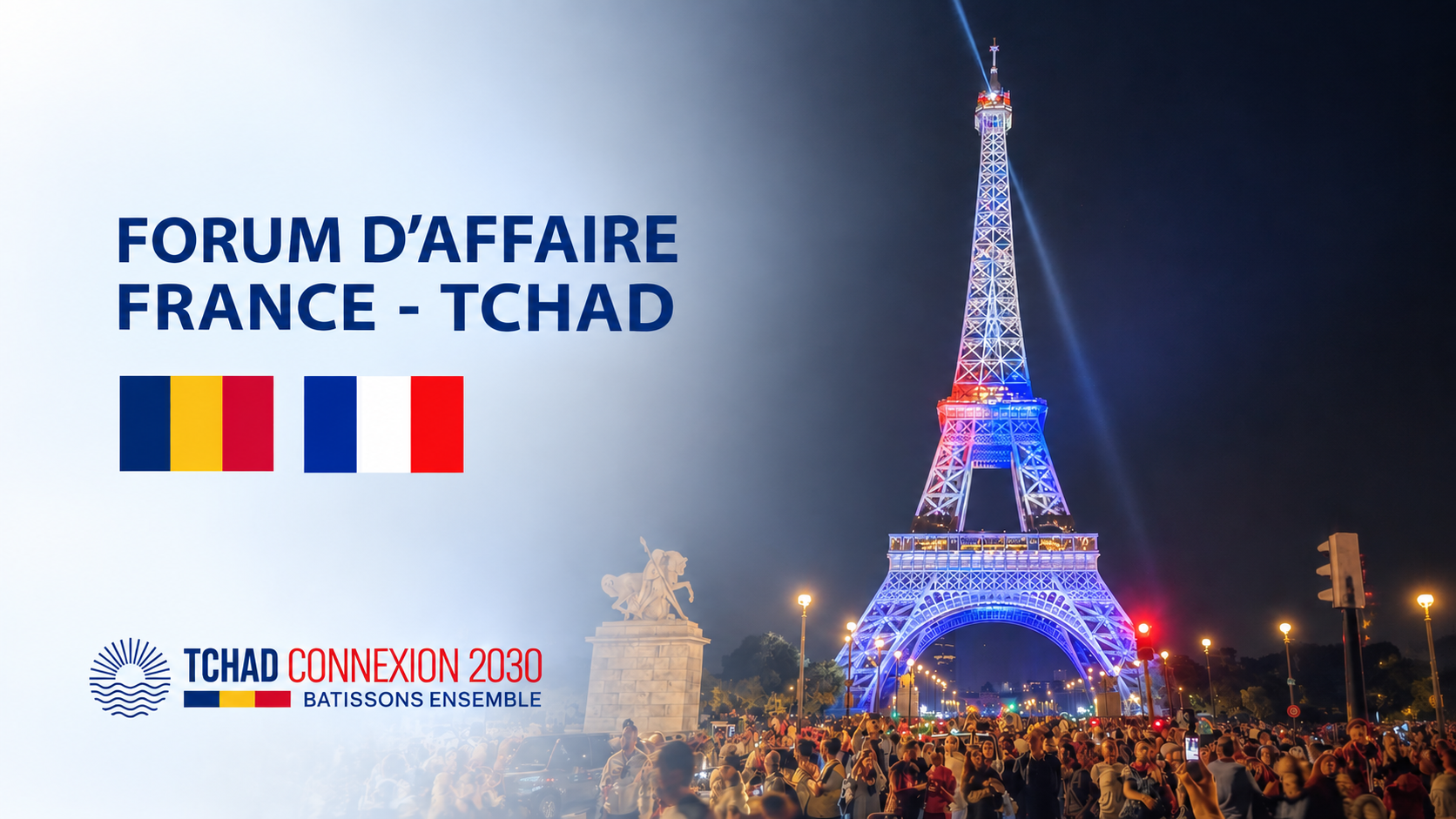 Forum économique Tchad-France : 268 projets seront présentés aux investisseurs à Paris