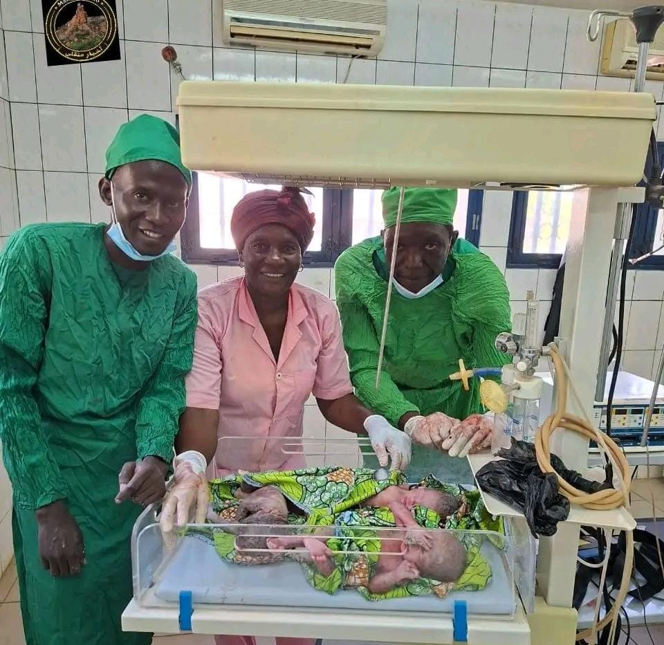 Mangalmé : une mère donne naissance à des triplés, un appel à la solidarité lancé