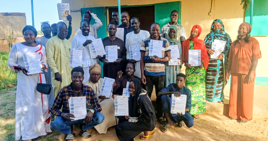 Guélendeng : 24 jeunes formés à l’entrepreneuriat agricole